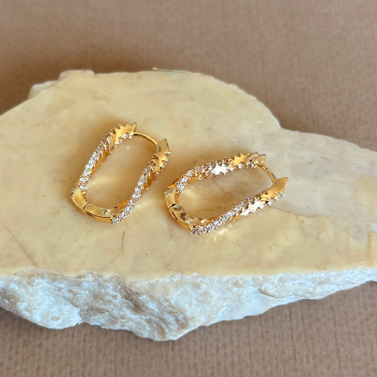 Cavirae | Gold Plated Earrings