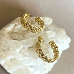 Lily | Gold Plated Earrings