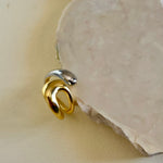 Doppio 02 | Gold Plated Ring