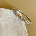 Viola | Gold Plated Bangle