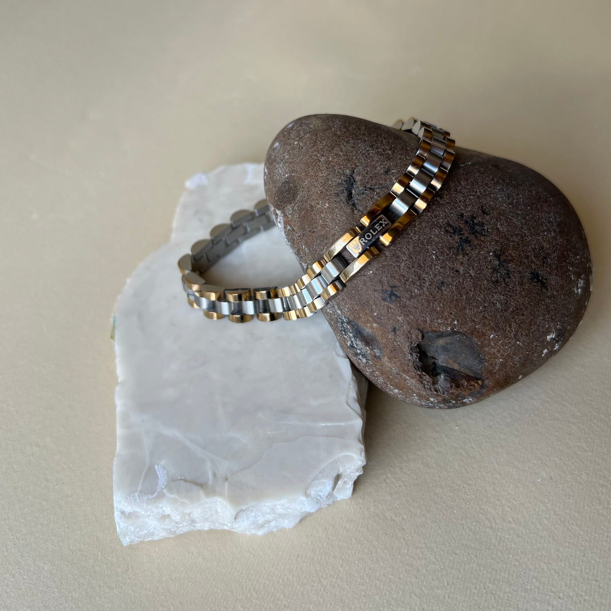 RLX 03 | White Gold Plated Bracelet