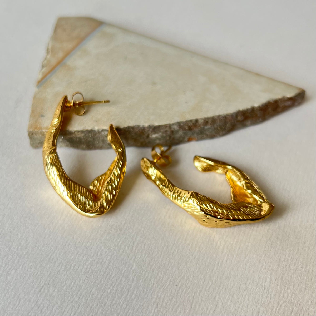 Tokyo | Gold Plated Earrings