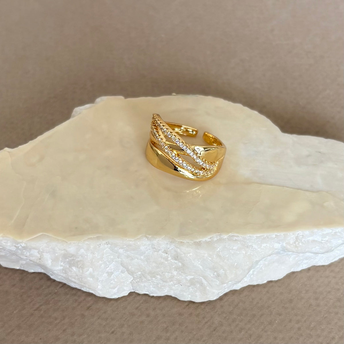 Atir | Gold Plated Ring