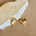 Clayth 02 | Gold Plated Ring