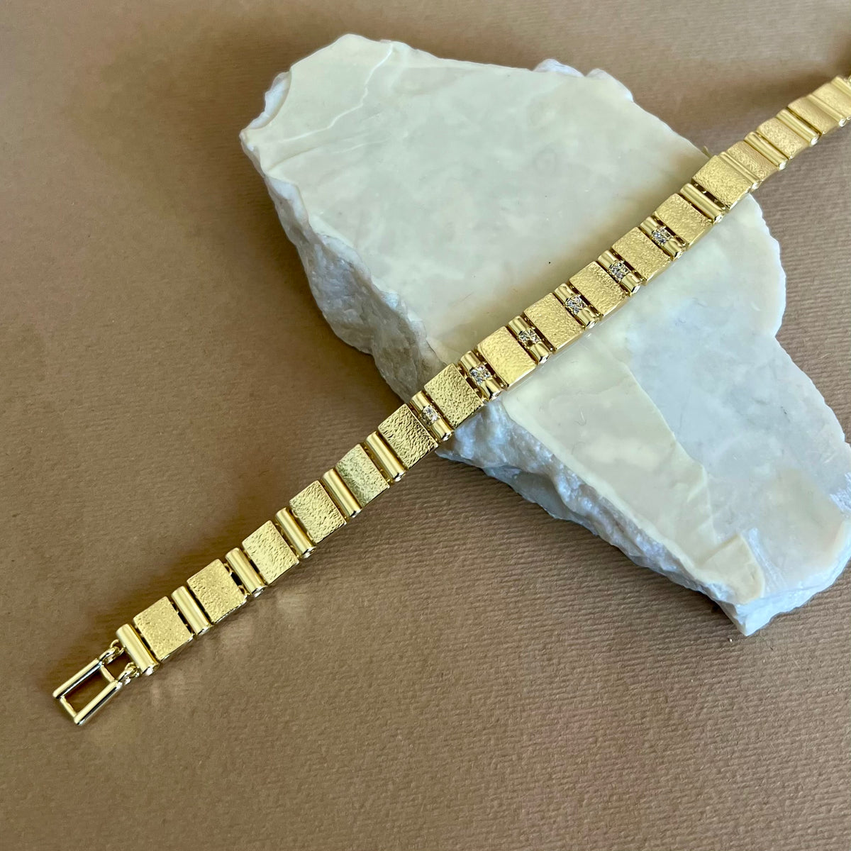 Sahara 02 | Gold Plated Bracelet