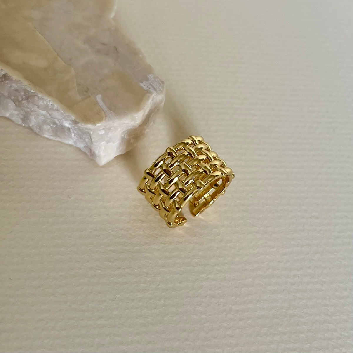 Zelvra | Gold Plated Ring