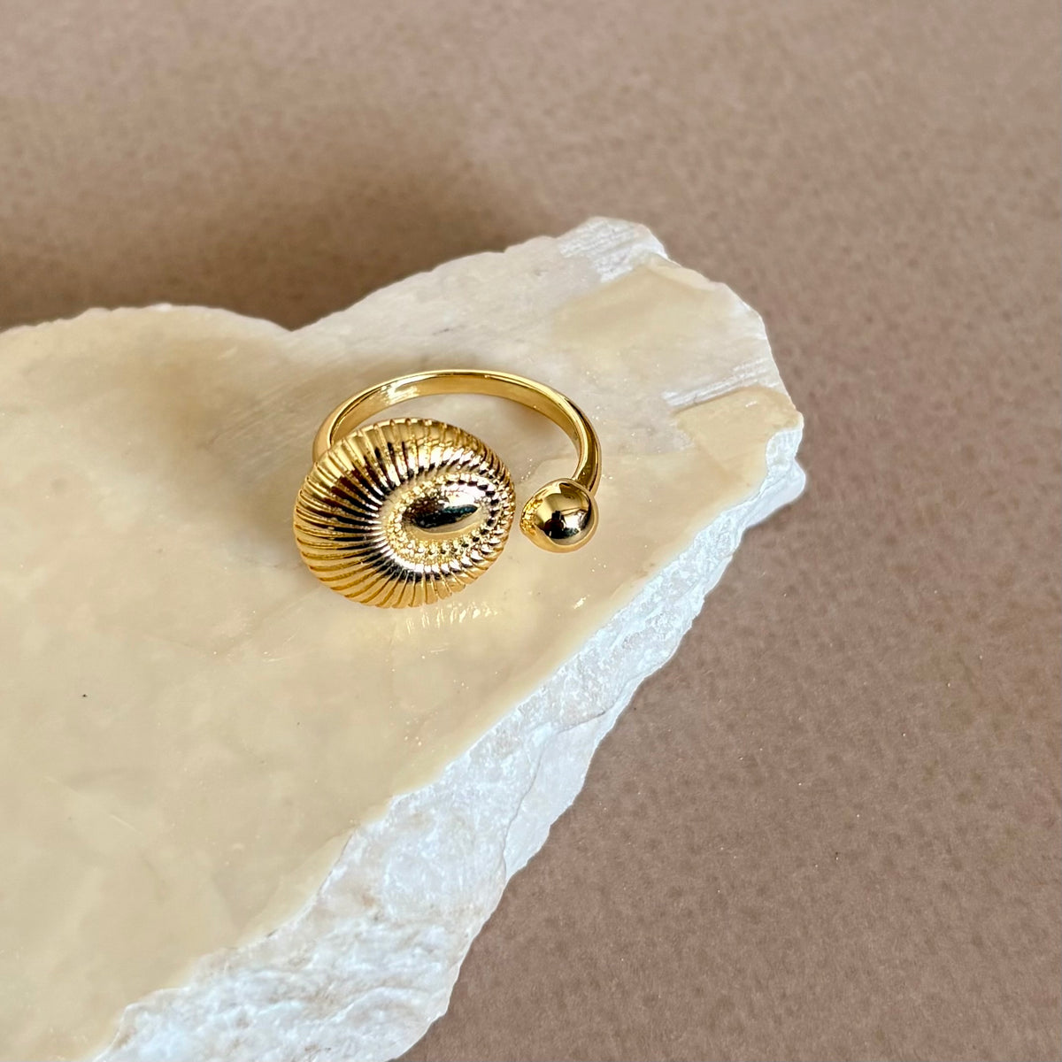 Seranis | Gold Plated Ring