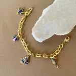 Seastra | Gold Plated Bracelet