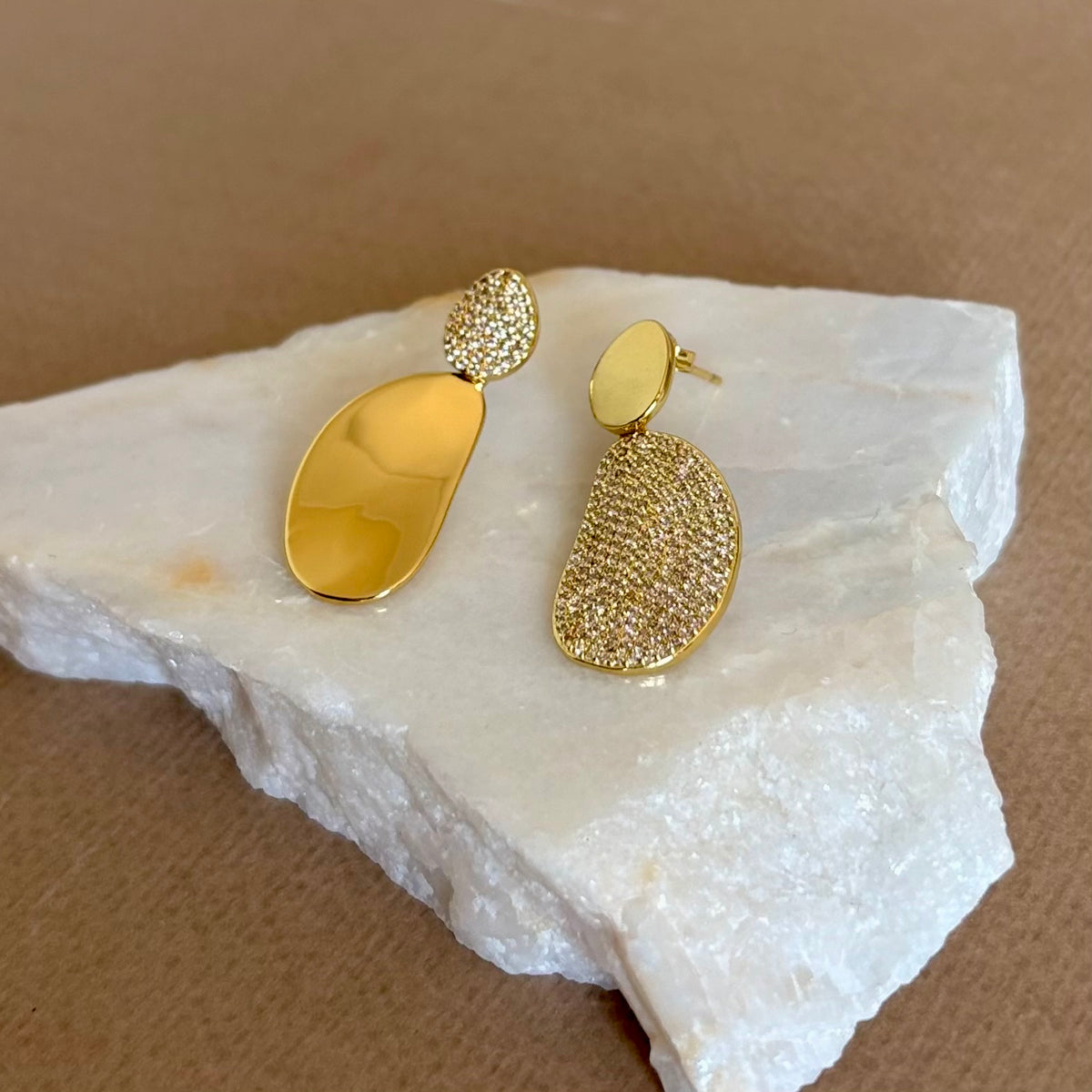 Embel | Gold Plated Earrings
