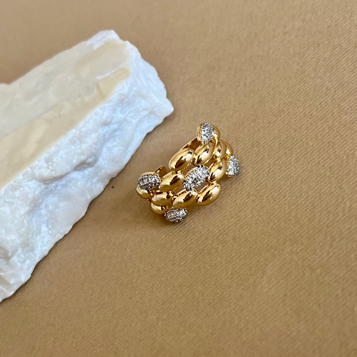 Nalore | Gold Plated Ring