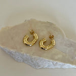 Aquira | Gold Plated Earrings