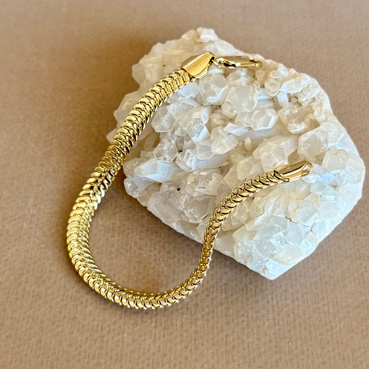 Lizardy 02 | Gold Plated Bracelet