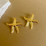 Wiggles | Gold Plated Earrings
