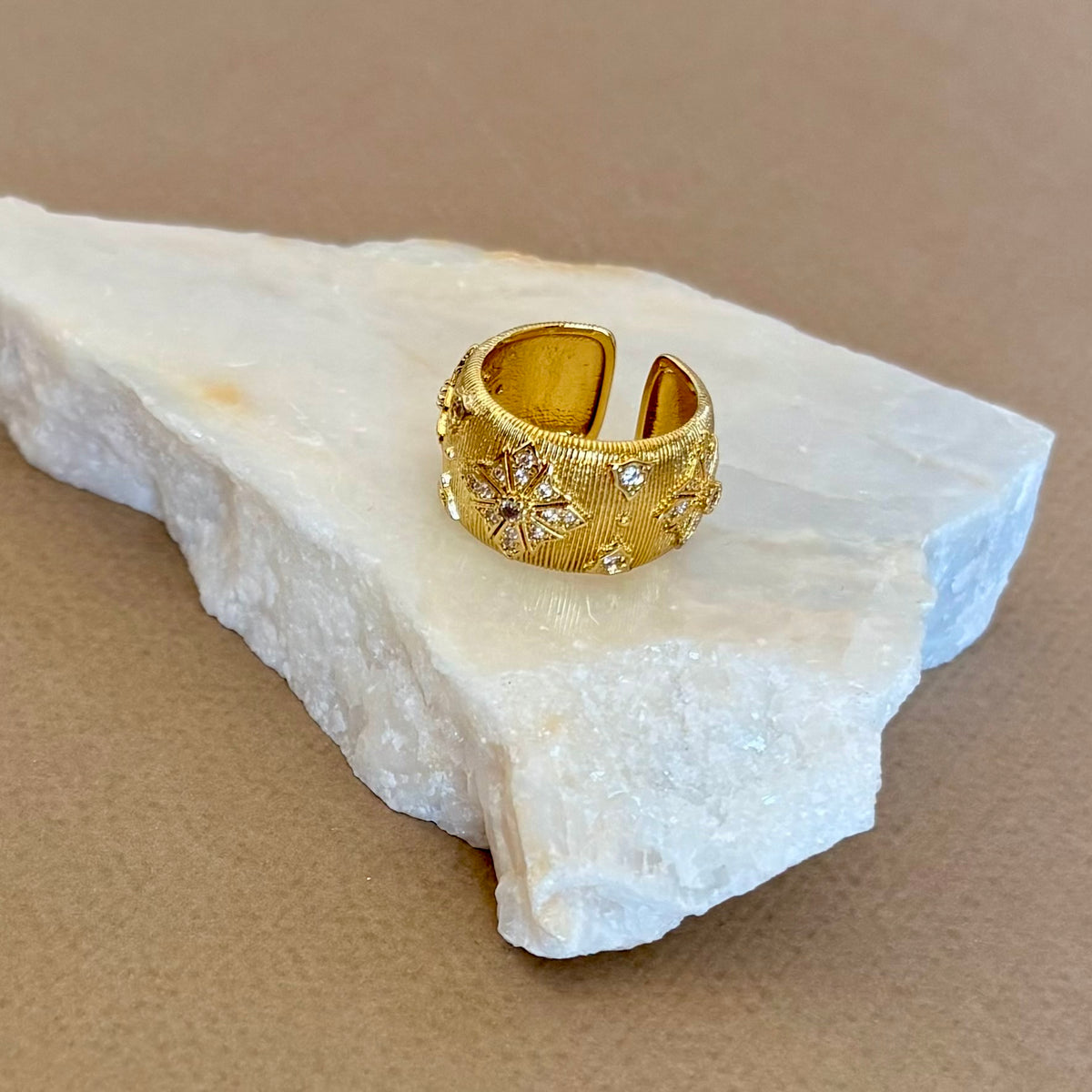Atolka | Gold Plated Ring
