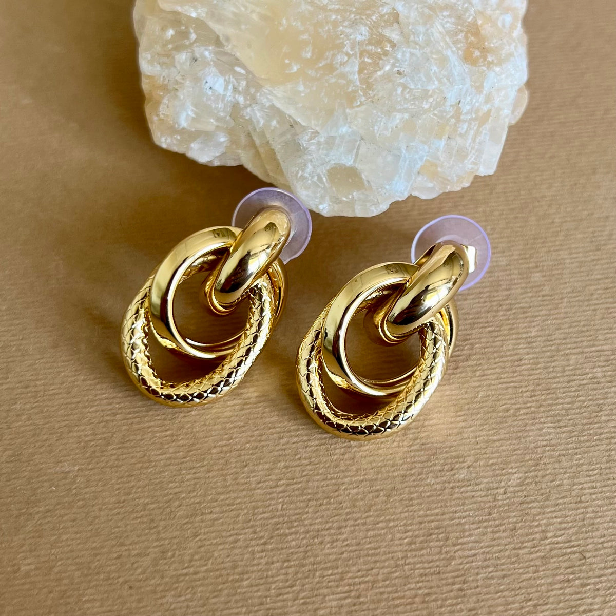 Astrid | Gold plated Earrings