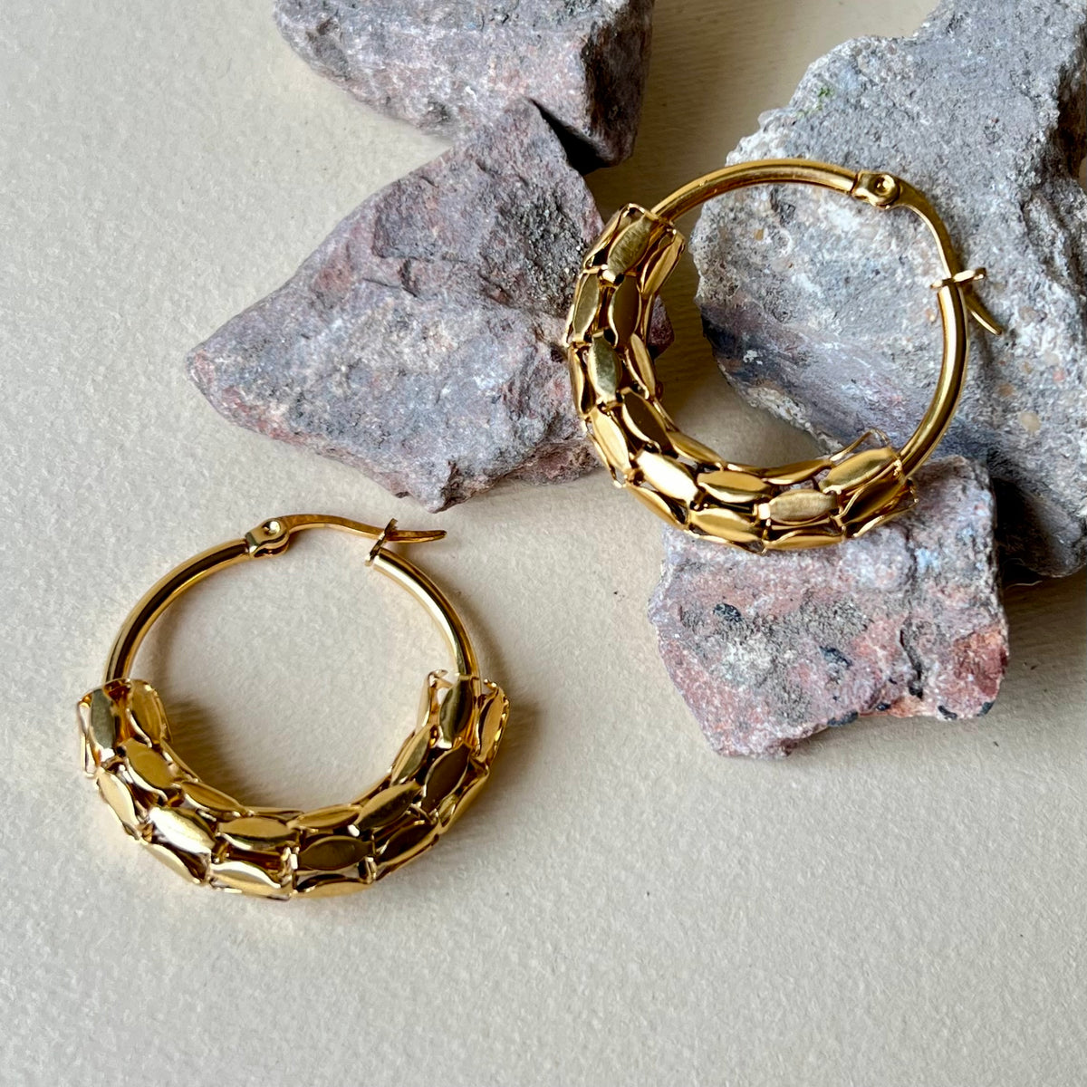 Fola | Gold Plated Earrings