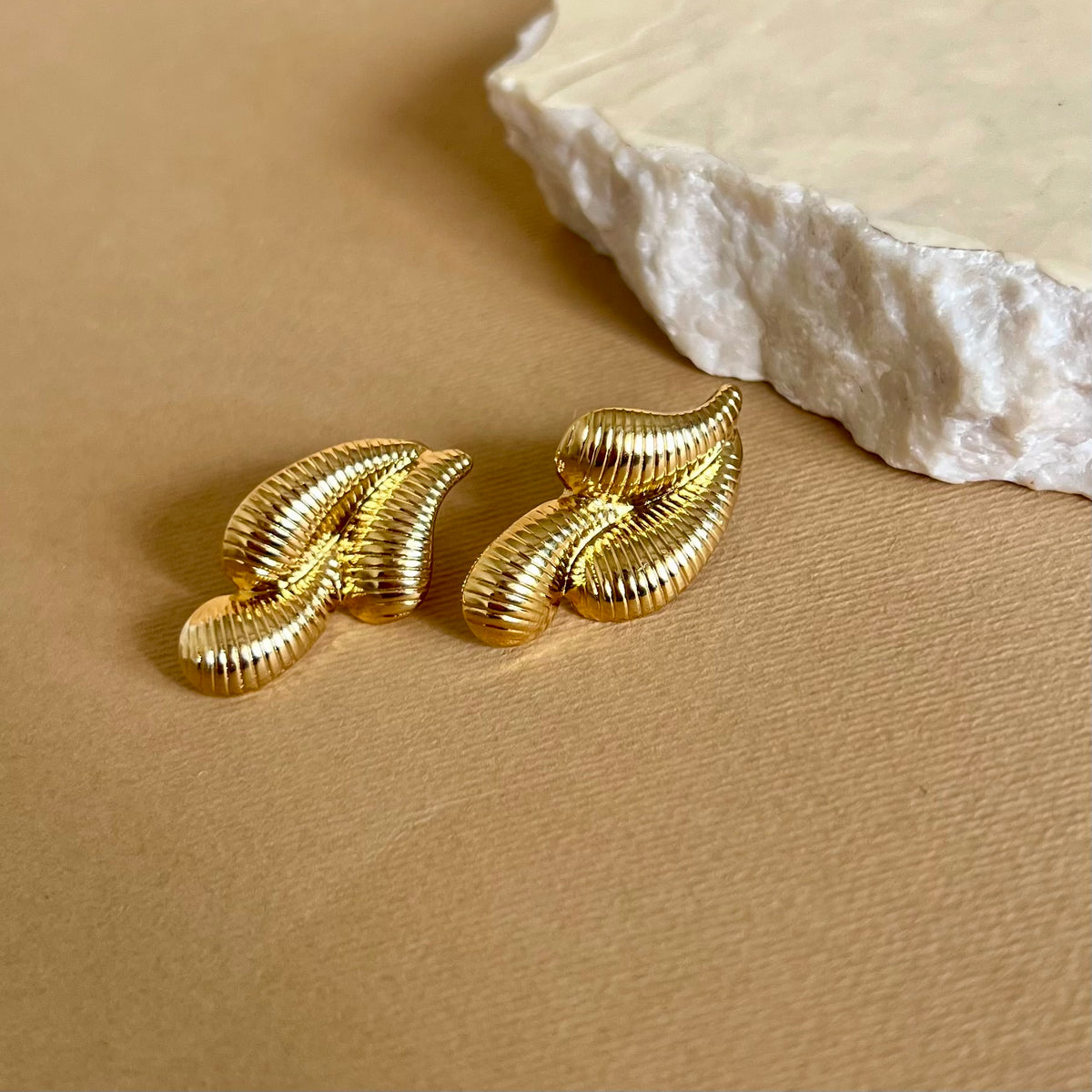 Orah | Gold Plated Earrings