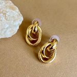 Astrid | Gold plated Earrings