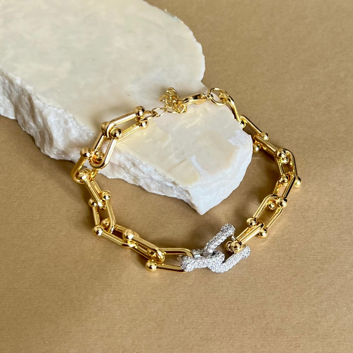 Polina 03 |Gold Plated Bracelet