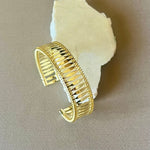 Sway | Gold Plated Bangle