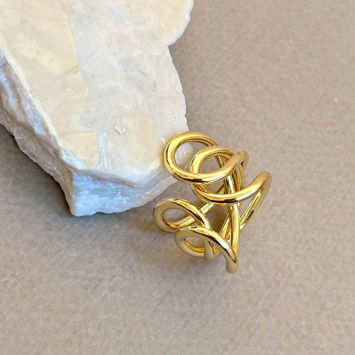 Aureon | Gold Plated Ring