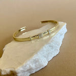 Vika | Gold Plated Bangle