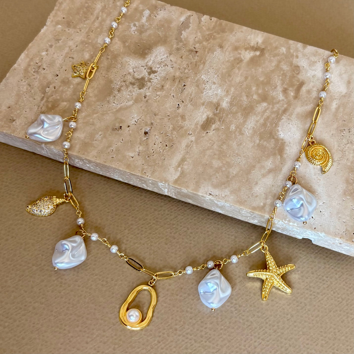 Signature 46 | Gold Plated Necklace