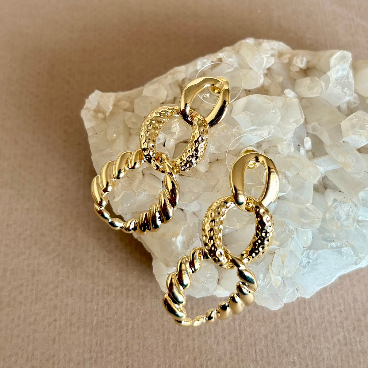Marvona | Gold Plated Earrings