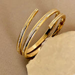 Belvique | Gold Plated Bangle