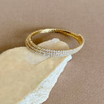 Zorique | Gold Plated Bangle