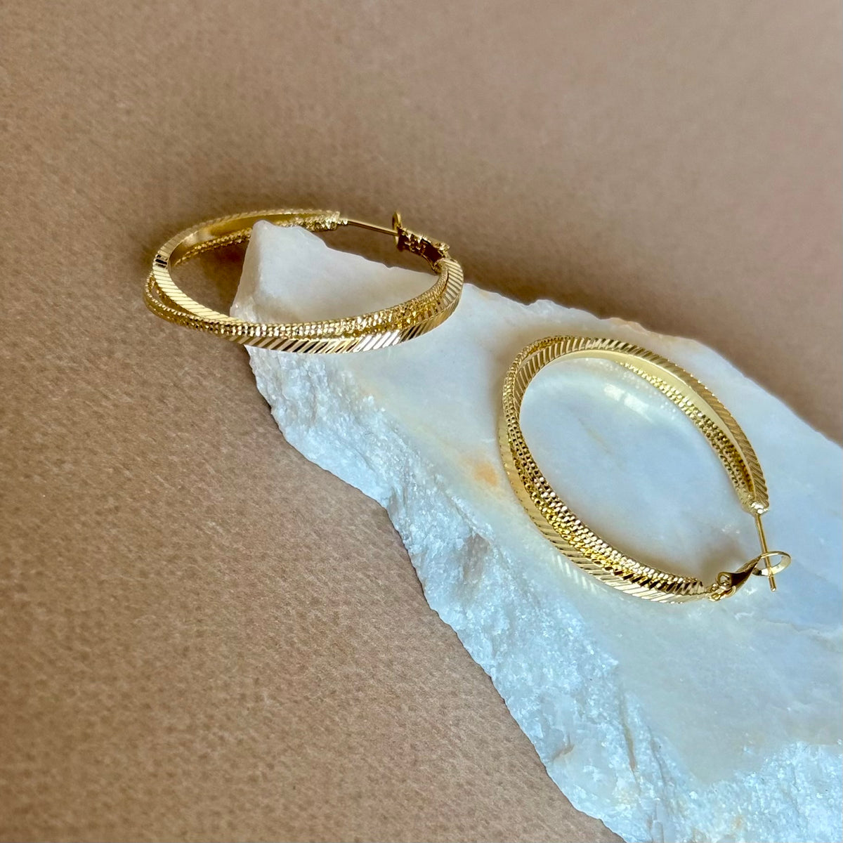 Lunatic | Gold Plated Earrings
