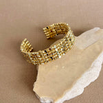 Parvessa | Gold Plated Bangle