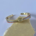 Lior | Gold Plated Bangle