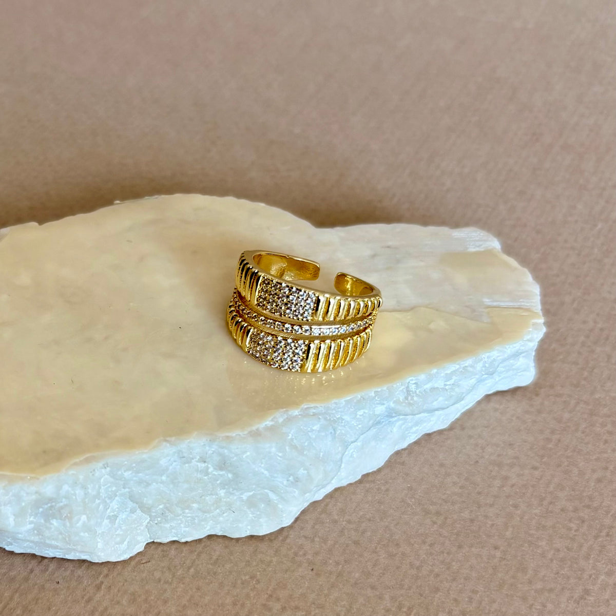 Otriva | Gold Plated Ring