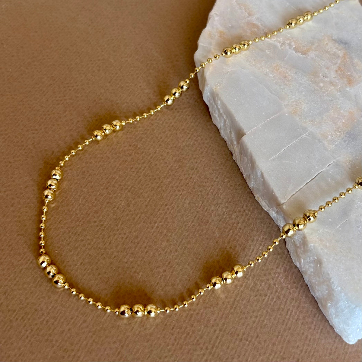 Dualara | Gold Plated Necklace
