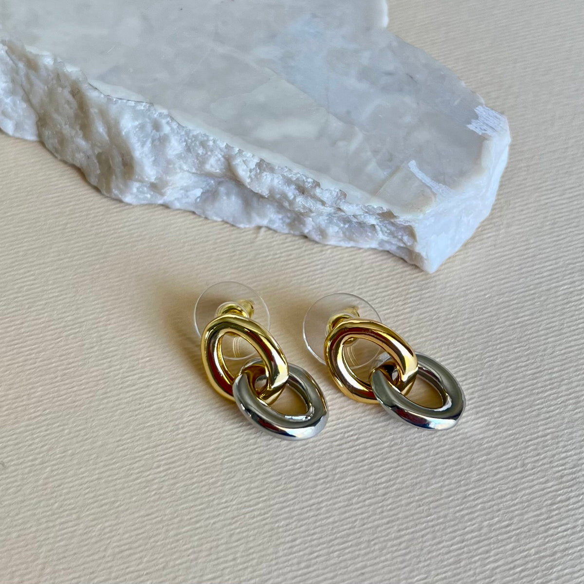 Cluster 02 | Gold Plated Earrings