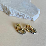 Cluster 02 | Gold Plated Earrings