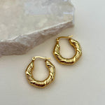 Elista | Gold Plated Earrings