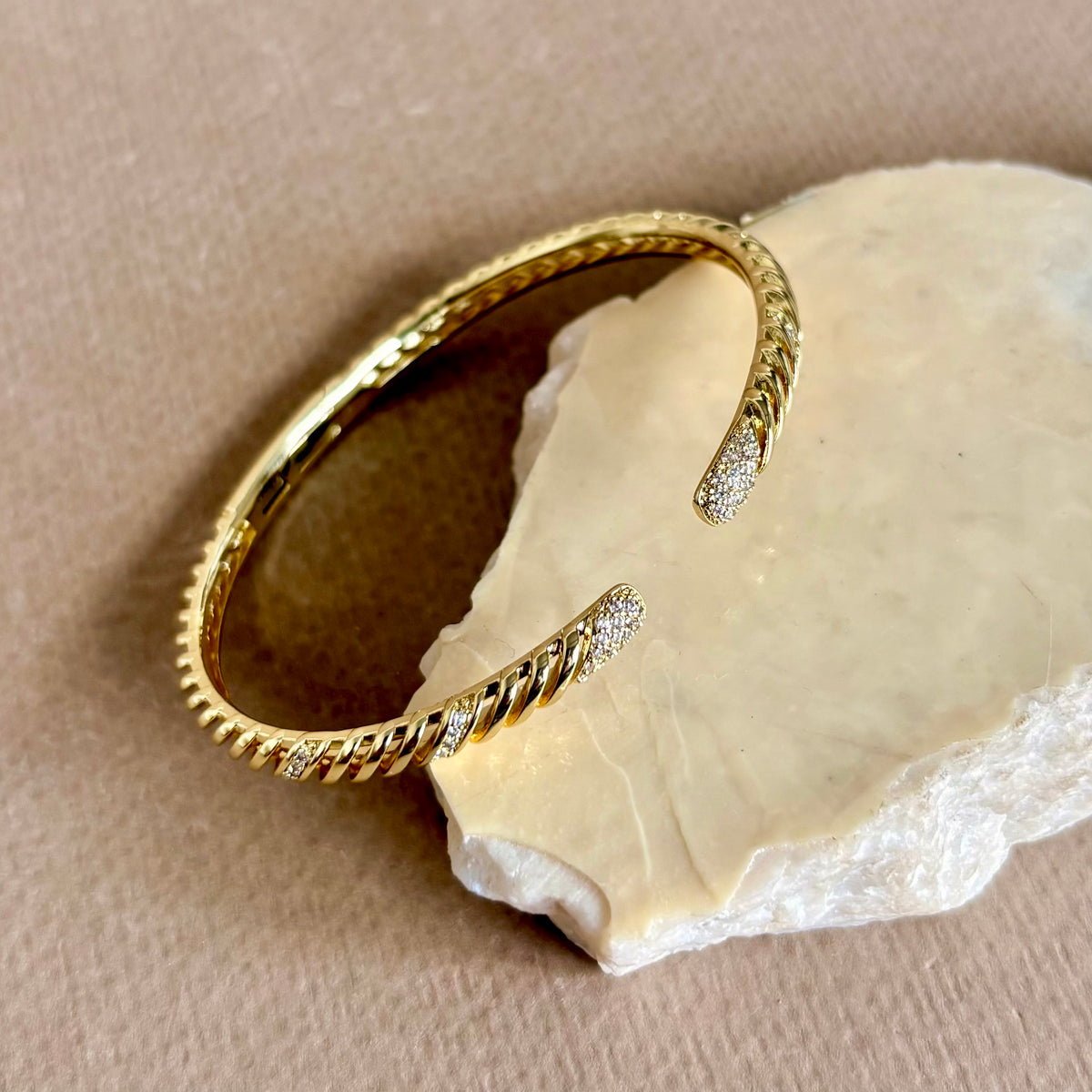 Bexli | Gold Plated Bangle