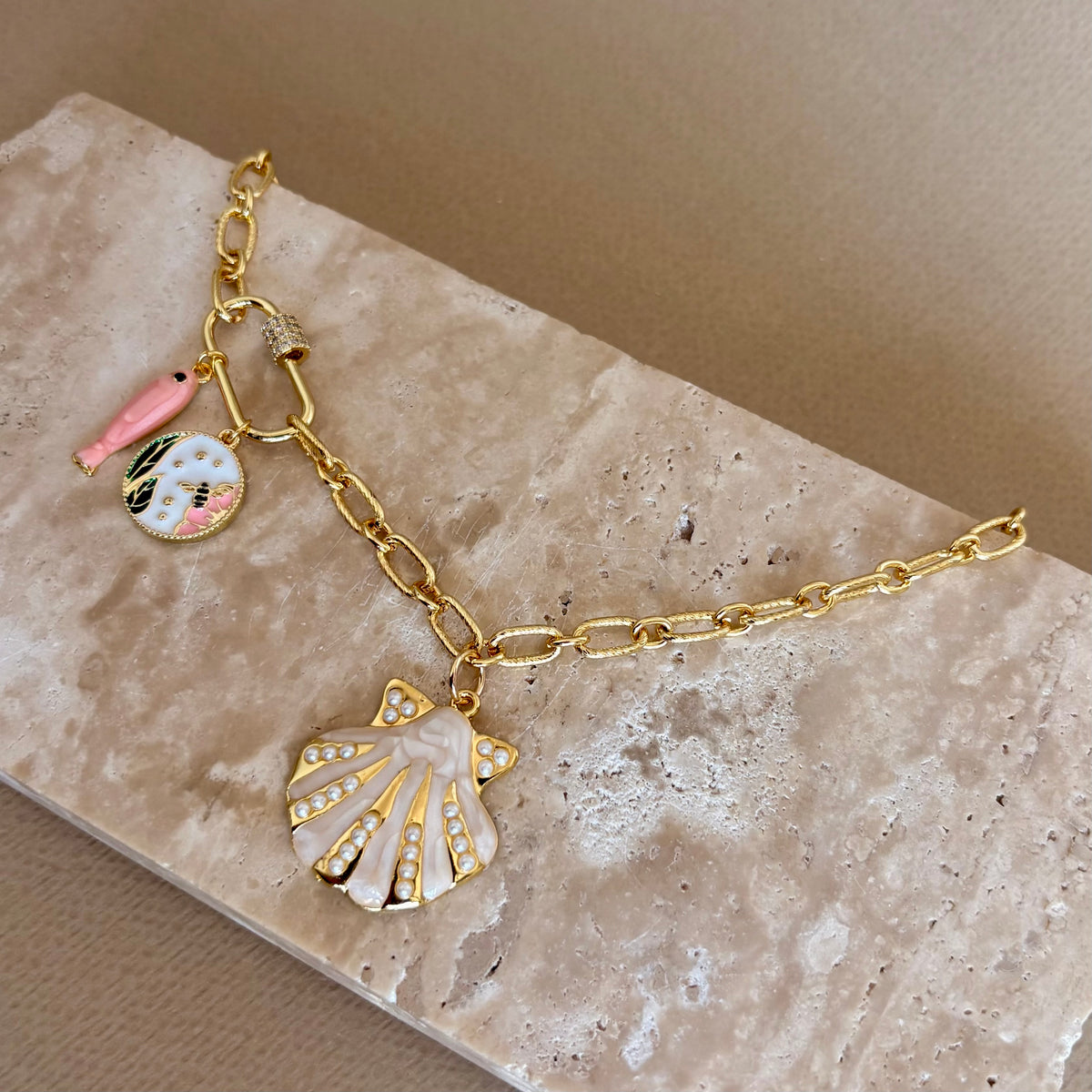 Signature 48 | Gold Plated Necklace