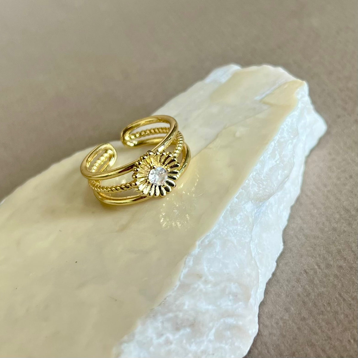 Havana | Gold Plated Ring