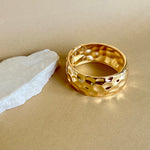 Ondulando 05 | Gold Plated Bangle