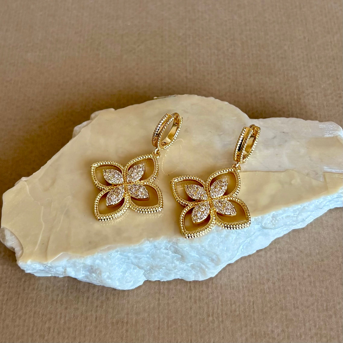 Arvelis | Gold Plated Earrings