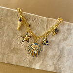 Pearl Horizon | Gold Plated Necklace