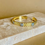 Radioso 03 | Gold Plated Bangle