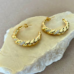 Reona | Gold Plated Earrings