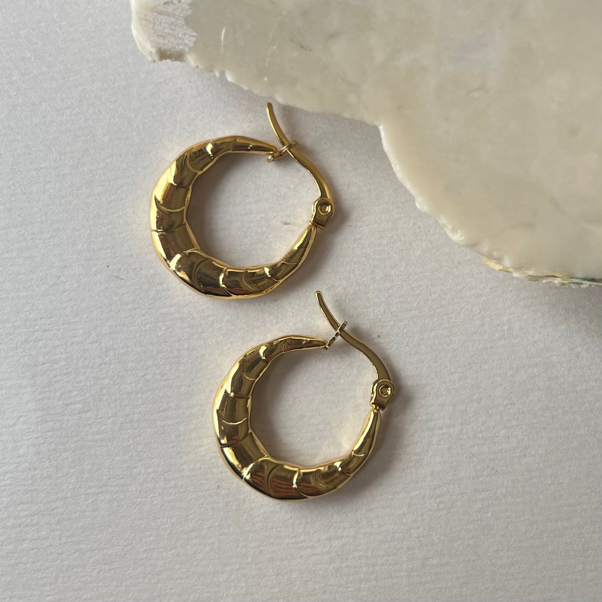 Lily 02 | Gold Plated Earrings