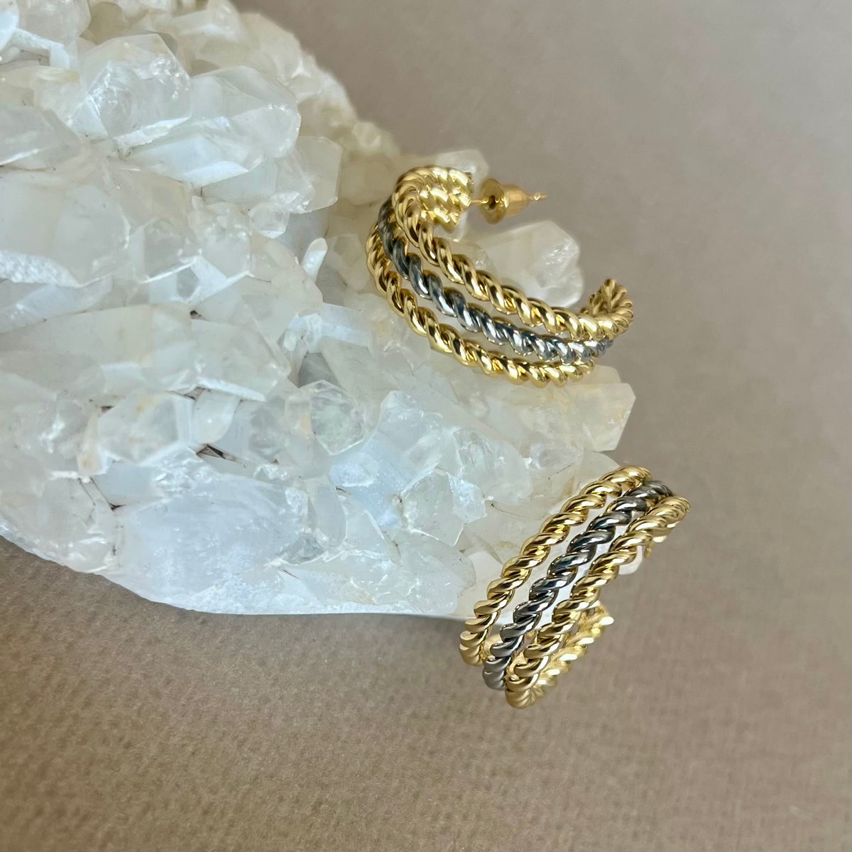 Nairobi | Gold Plated Earrings