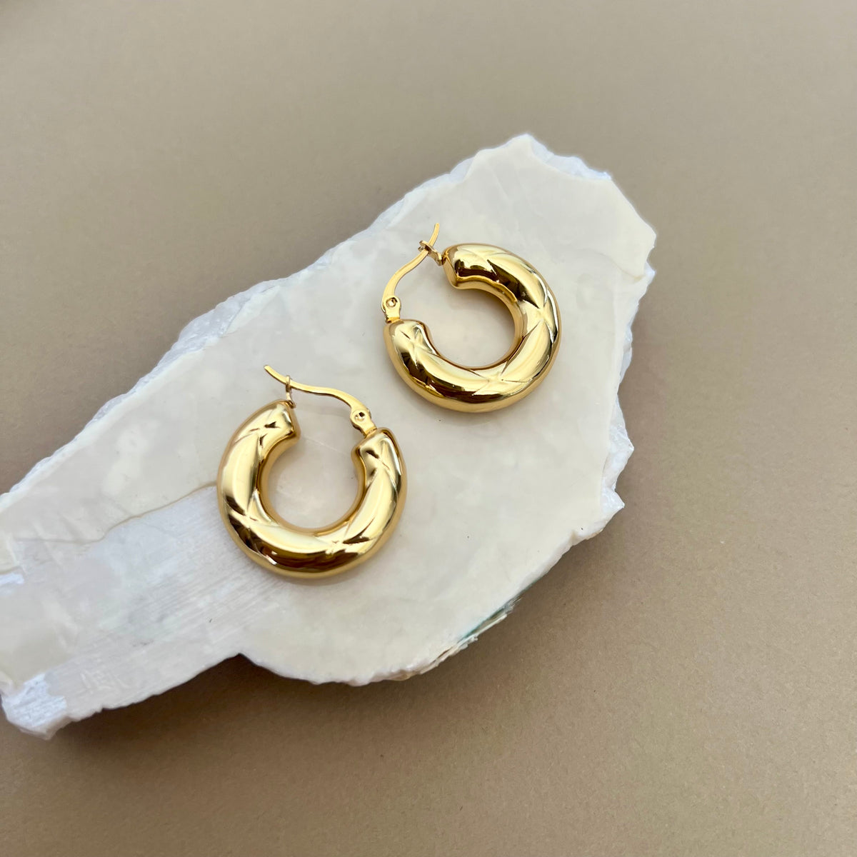 Zenaya | Gold Plated Earrings
