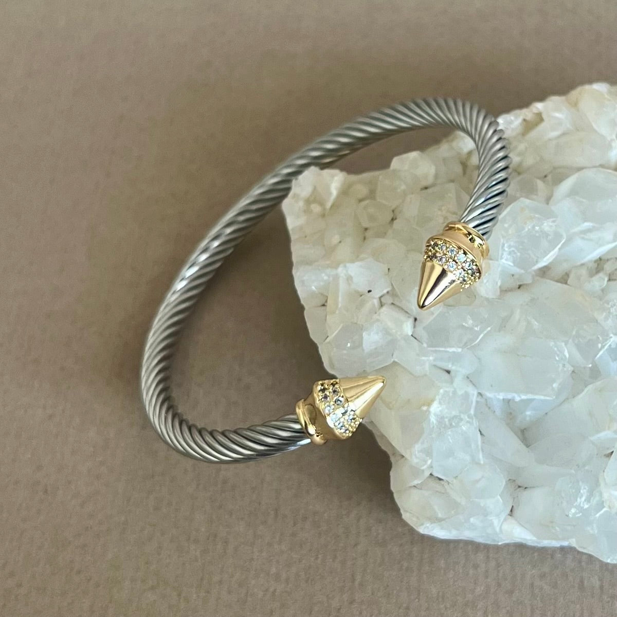 Grace | Gold Plated Bangle